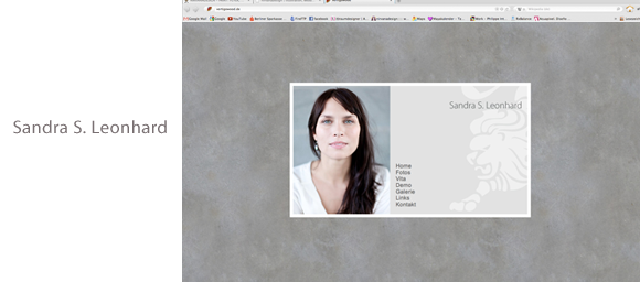 Sandra S. Leonhard, Deutsche Schauspielerin Sandra S. Leonhard, Deutsche Schauspielerin